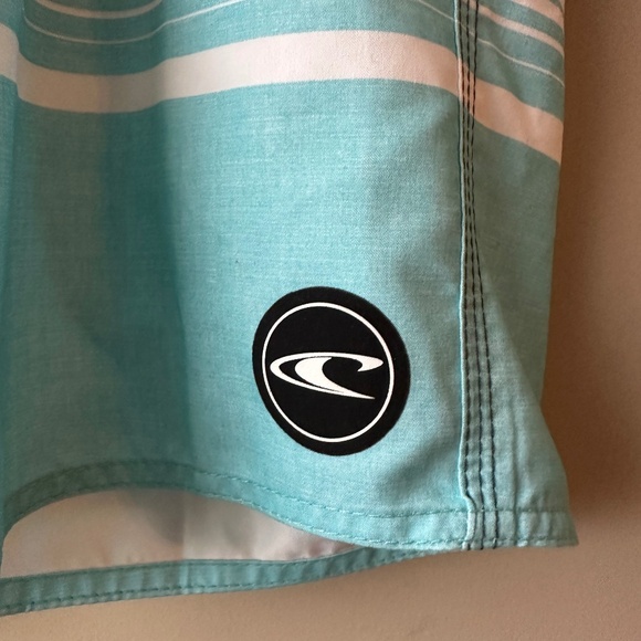 O'Neill Men's Grey Blue Swim Trunks Size 30 - Picture 7 of 9